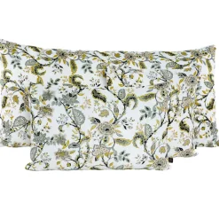 Fabrique de Styles Coussins Et Housses*Coussin en lin et coton céladon 40x60cm - Mahe