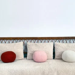 Fabrique de Styles Coussins Et Housses*Coussin en tissu blanc d30cm - Teddy