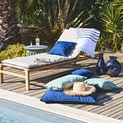 Enfant Fabrique de Styles Textiles Outdoor|Jardin*Coussin en tissu 45x45cm - Bimini