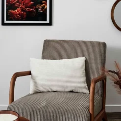 Fabrique de Styles Coussins Et Housses*Coussin grosse cotes flanelle en textile 30x50cm