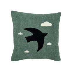 Fabrique de Styles Coussins Et Housses*Coussin oiseau en coton canard 40x40cm - Influence