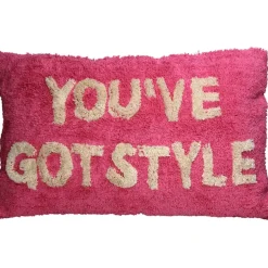 Fabrique de Styles Coussins Et Housses*Coussin you've got style en coton 40x60cm