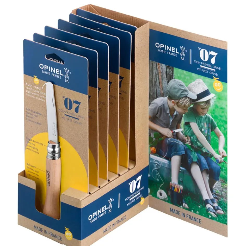 Enfant Fabrique de Styles Accessoires Repas*Couteau Mon premier Opinel en hêtre