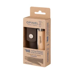 Fabrique de Styles Couverts*Couteau n°8 en hêtre et inox avec étui