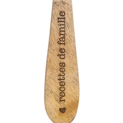 Fabrique de Styles Ustensibles De Cuisine*Couverts à salade en manguier - Famille