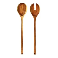 Fabrique de Styles Ustensibles De Cuisine*Couverts de service en acacia