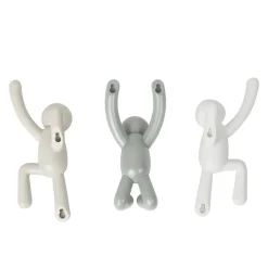 Fabrique de Styles Patères*Crochet mural bonhomme multicolor buddy