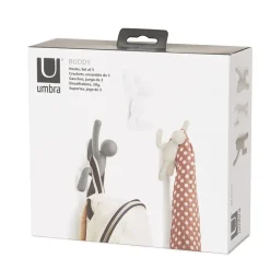 Fabrique de Styles Patères*Crochet mural bonhomme multicolor buddy