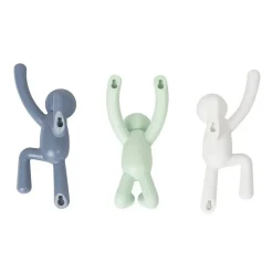 Fabrique de Styles Patères*Crochet mural bonhomme buddy