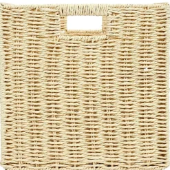 Fabrique de Styles Petits Rangements*Cube de rangement tresse pliable 30x30xh30cm