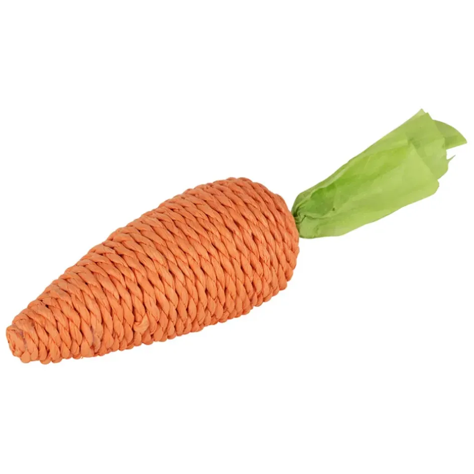 Enfant Fabrique de Styles Déco*Déco carotte en corde et vert - P'tit légume