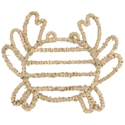 Fabrique de Styles Petits Objets Déco*Déco crabe en jonc de mer - borneo