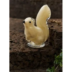 Fabrique de Styles Petits Objets Déco*Déco écureil en verre h11cm