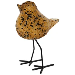 Fabrique de Styles Petits Objets Déco*Déco moineau en verre et noir - Serin