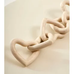 Fabrique de Styles Petits Objets Déco*Décoration cœur en paulownia - Boende