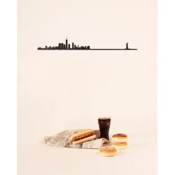 Fabrique de Styles Déco À Suspendre Et Adhésive*Décoration murale ligne en acier NYC L50cm