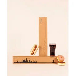 Fabrique de Styles Déco À Suspendre Et Adhésive*Décoration murale ligne en acier NYC L50cm