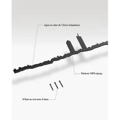 Fabrique de Styles Déco À Suspendre Et Adhésive*Décoration murale ligne lyon 50cm