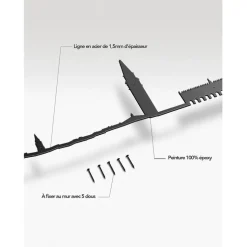 Fabrique de Styles Déco À Suspendre Et Adhésive*Décoration murale ligne venise 50cm