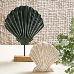 Fabrique de Styles Petits Objets Déco*Décoration Saint-Jacques en manguier et fer émeraude - Amarres