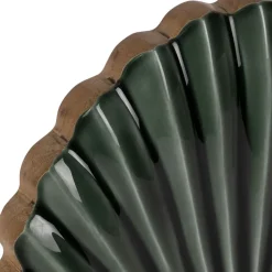 Fabrique de Styles Petits Objets Déco*Décoration Saint-Jacques en manguier et fer émeraude - Amarres