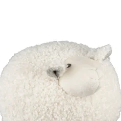 Enfant Fabrique de Styles Doudous Et Peluches*Deco mouton shaggy creme 30x30xh30cm polyester