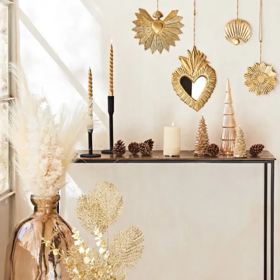 Fabrique de Styles Déco À Suspendre Et Adhésive*Deco murale demi-œil en laiton - Tropic Étoile