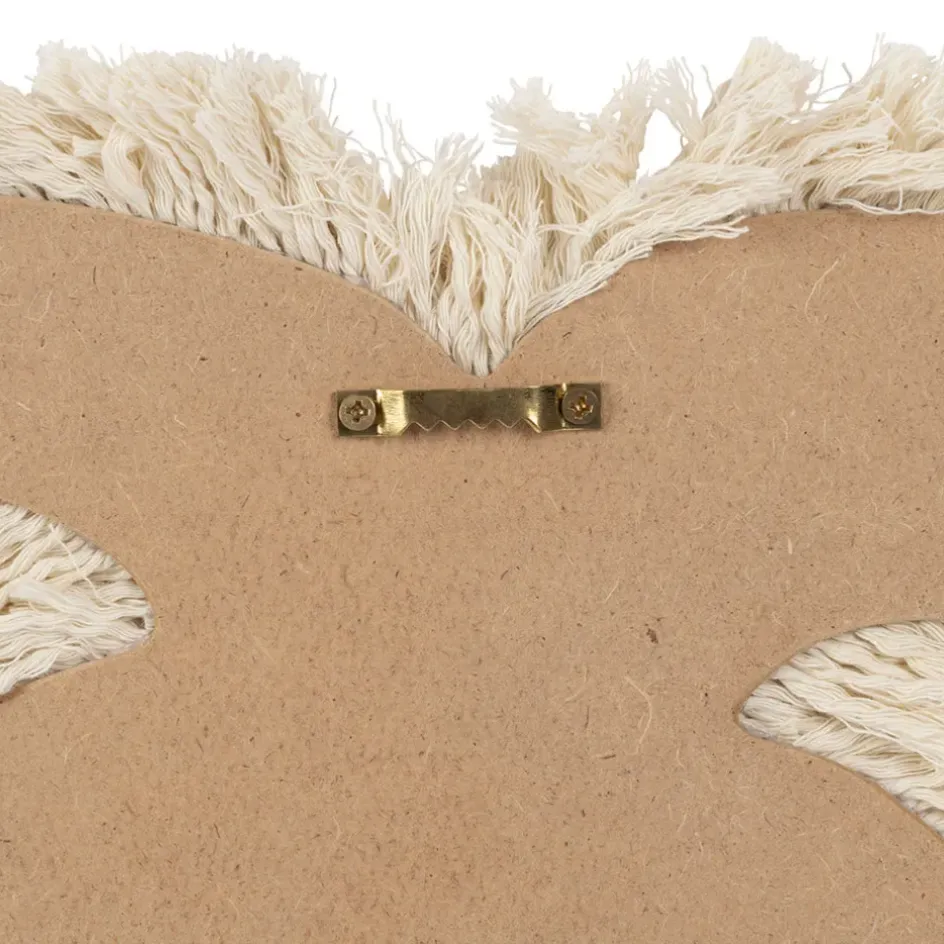 Fabrique de Styles Déco À Suspendre Et Adhésive*Deco murale palmier en coquillage 31x31cm - Cauri