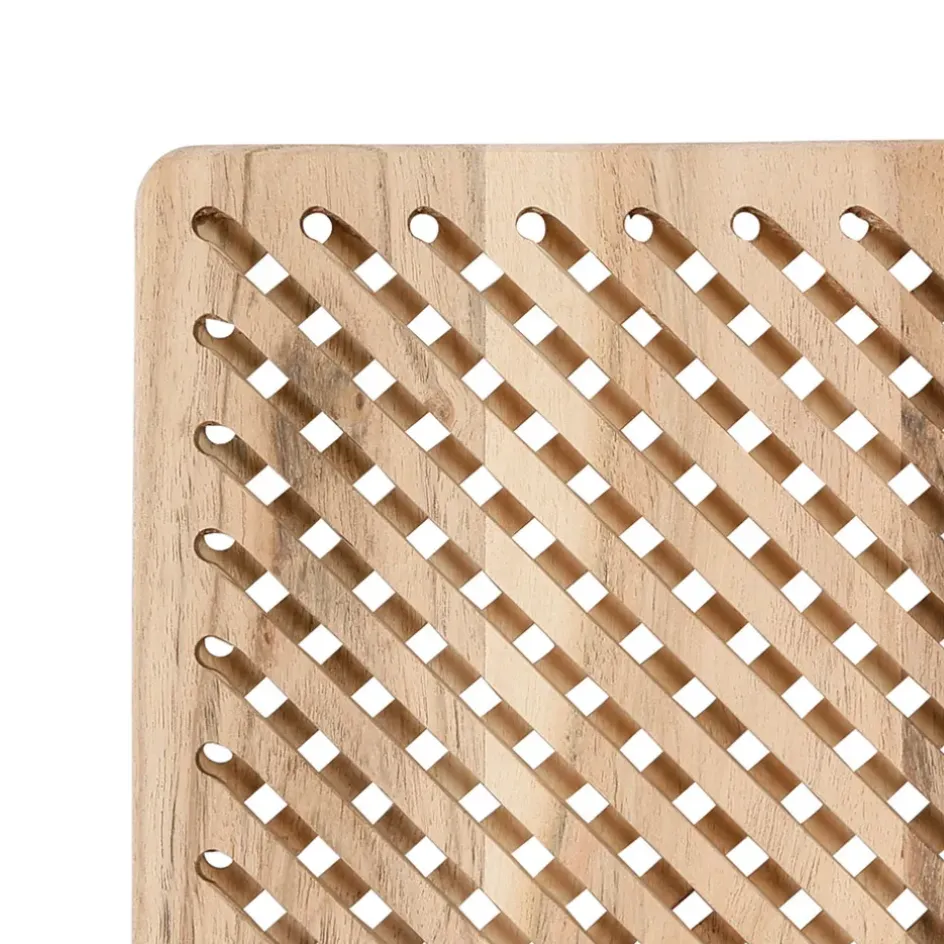 Fabrique de Styles Accessoires De Table*Dessous de plat carré bois natutel - dalbert