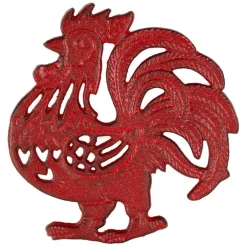 Fabrique de Styles Accessoires De Table*Dessous de plat coq en fonte - Basse-Cour