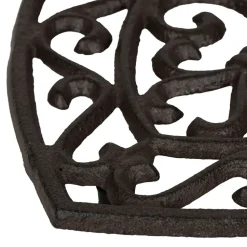 Fabrique de Styles Accessoires De Table*Dessous plat en fonte coeur - rhodonea