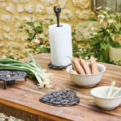 Fabrique de Styles Ustensibles De Cuisine*Devidoir essuie-tout en fer - campagne