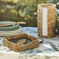 Fabrique de Styles Ustensibles De Cuisine*Devidoir essuie-tout en jonc de mer - borneo