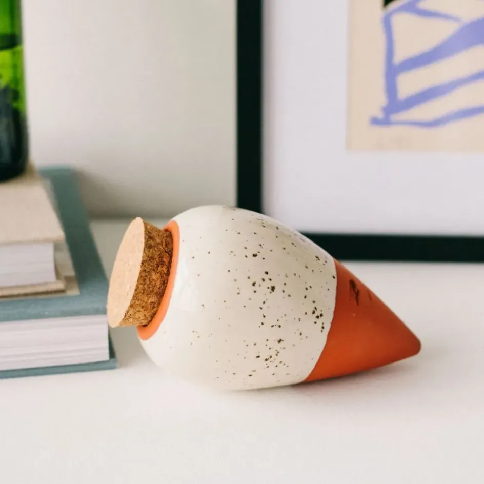 Fabrique de Styles Accessoires*Diffuseur d'eau en argile graine 25cl - Olla