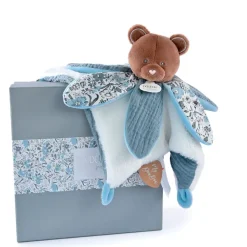 Enfant Fabrique de Styles Doudous Et Peluches*Doudou plat ours avec pétale - Boh'Aime