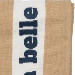 Fabrique de Styles Draps De Plage Et Foutas*Drap de plage en coton rayé et blanc 170x85cm - Medi