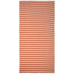 Fabrique de Styles Draps De Plage Et Foutas*Drap de plage en coton rayé et blanc 180x90cm - Palma