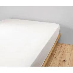 Fabrique de Styles Draps Housses*Drap housse chantilly en gaze de coton 160x200cm - Gaia