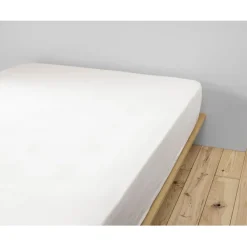 Fabrique de Styles Draps Housses*Drap housse chantilly en gaze de coton 140x190cm - Gaia