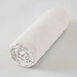 Fabrique de Styles Draps Housses*Drap housse en lin lavé 140x190cm - Soline