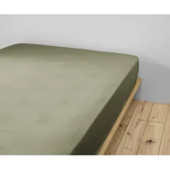 Fabrique de Styles Draps Housses*Drap housse en gaze de coton 160x200cm - Gaia