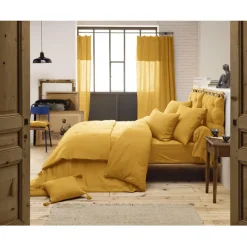 Fabrique de Styles Draps Housses*Drap housse en gaze de coton 160x200cm - Gaia