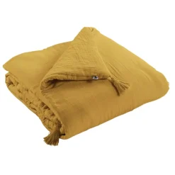 Fabrique de Styles Housses D'édredon*Edredon en gaze de coton 150x150cm - Gaia