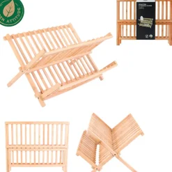 Fabrique de Styles Petits Rangements*Egouttoir à vaisselle en bambou