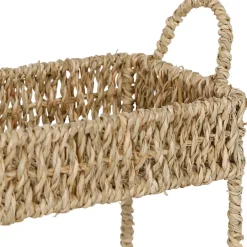 Fabrique de Styles Bibliothèques Et Étagères*Etagere 2 niveaux en jonc de mer h26.5cm - Borneo