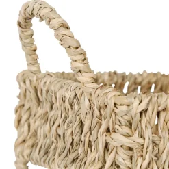 Fabrique de Styles Bibliothèques Et Étagères*Etagere 2 niveaux en jonc de mer h26.5cm - Borneo