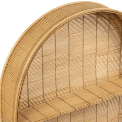 Fabrique de Styles Étagères Murales*Etagere murale 3 niveaux en bambou h80cm - Plaka