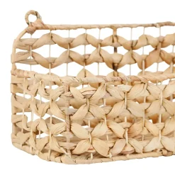 Fabrique de Styles Étagères Murales*Etagere murale un été a la mer en jacinthe d'eau et fer