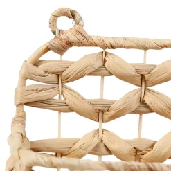 Fabrique de Styles Étagères Murales*Etagere murale un été a la mer en jacinthe d'eau et fer