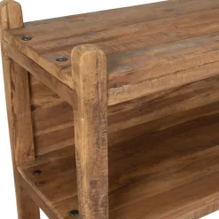 Fabrique de Styles Bibliothèques Et Étagères*Etagère 3 niveaux en bois recyclé 90x35xh100cm - Campagne